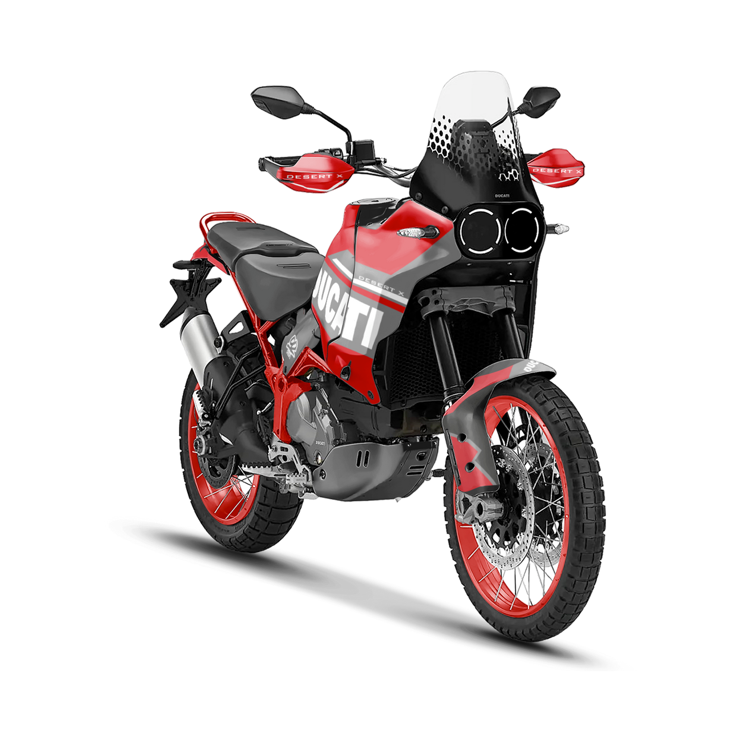DUCATI DESERT X BASIC RED