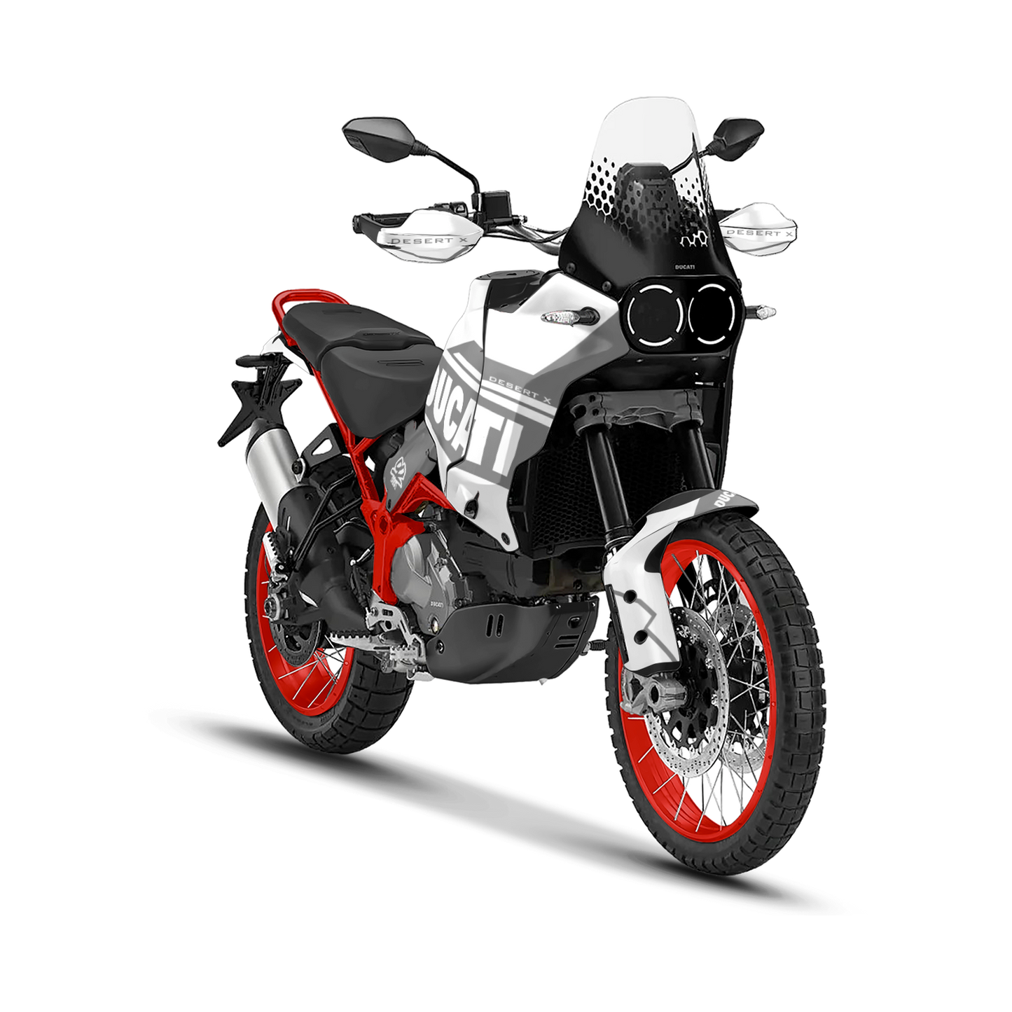 DUCATI DESERT X BASIC WHITE