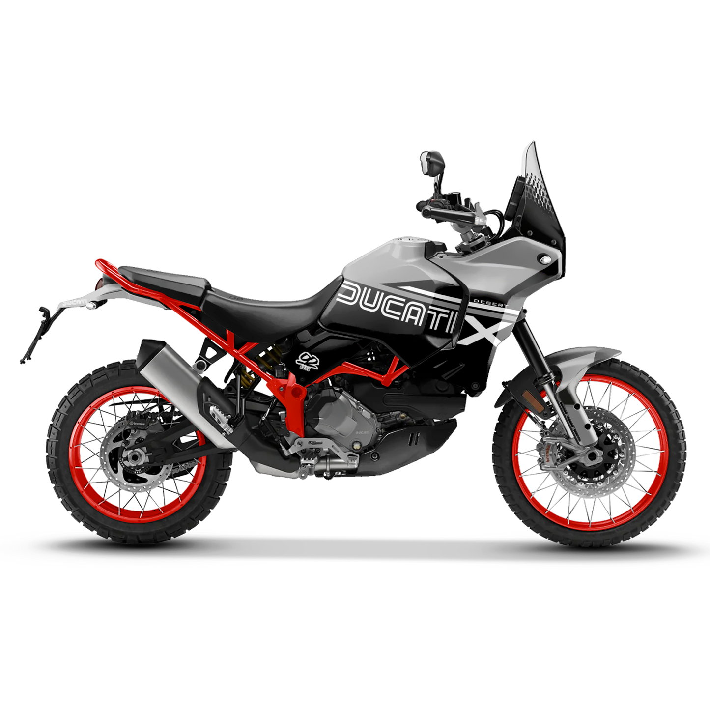 DUCATI DESERT X FUTURE GRAY