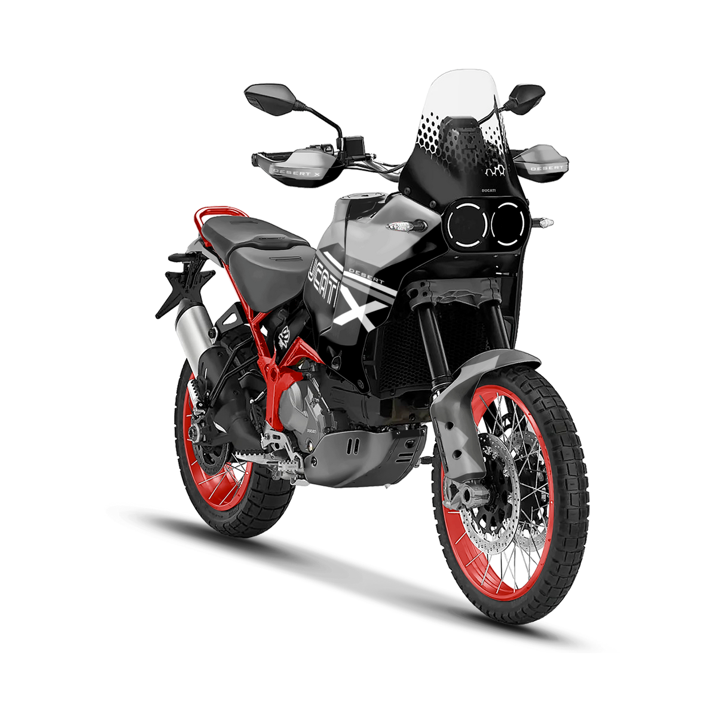 DUCATI DESERT X FUTURE GRAY