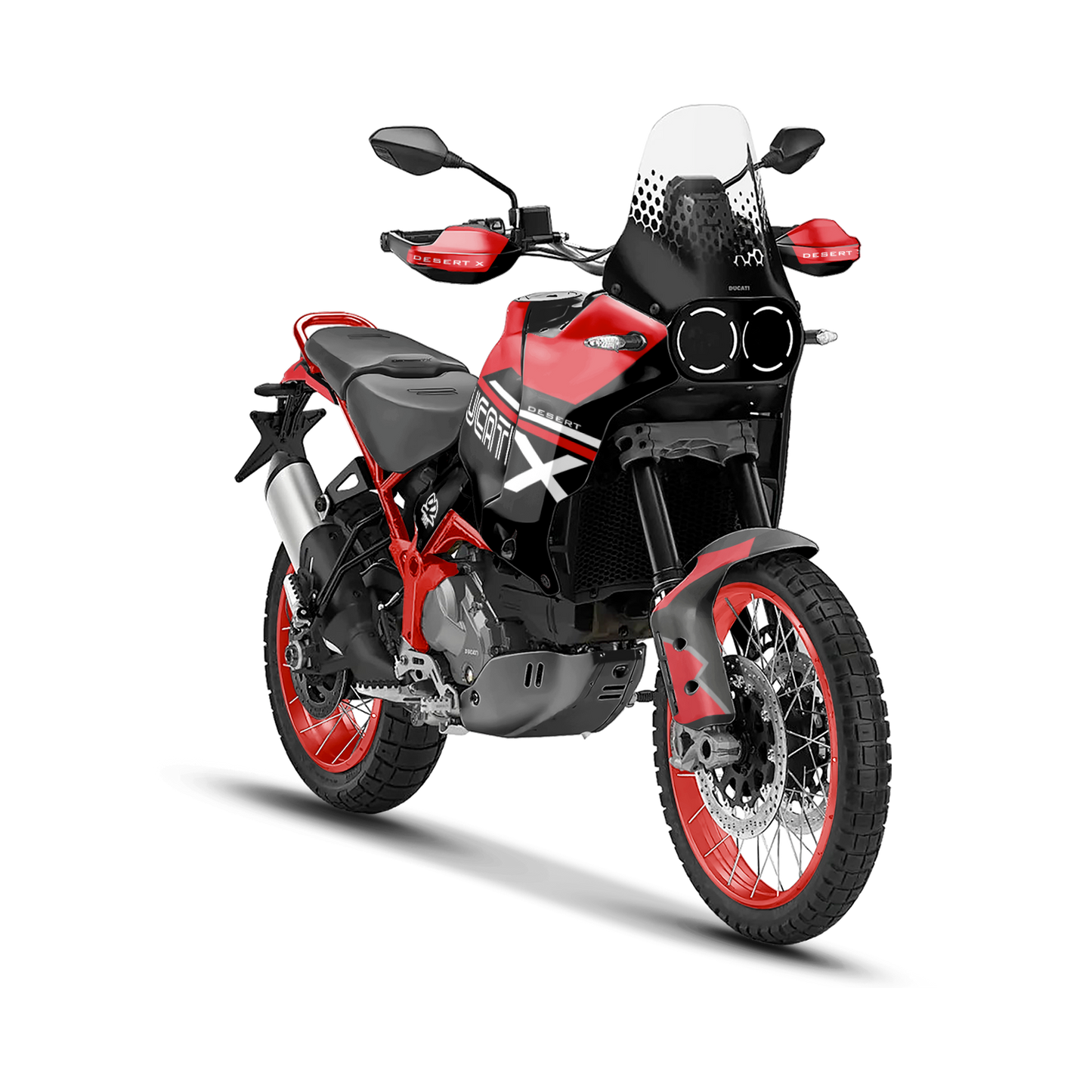 DUCATI DESERT X FUTURE RED
