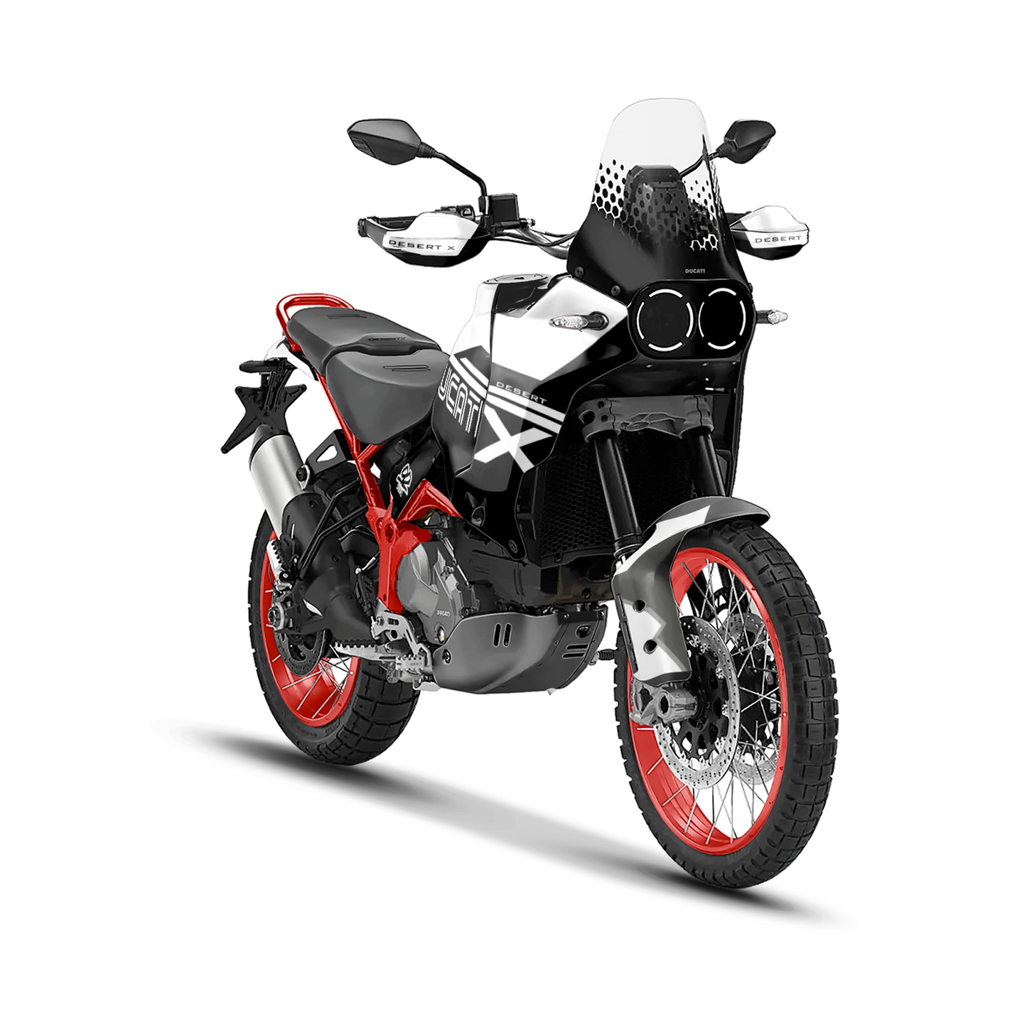 DUCATI DESERT X FUTURE WHITE