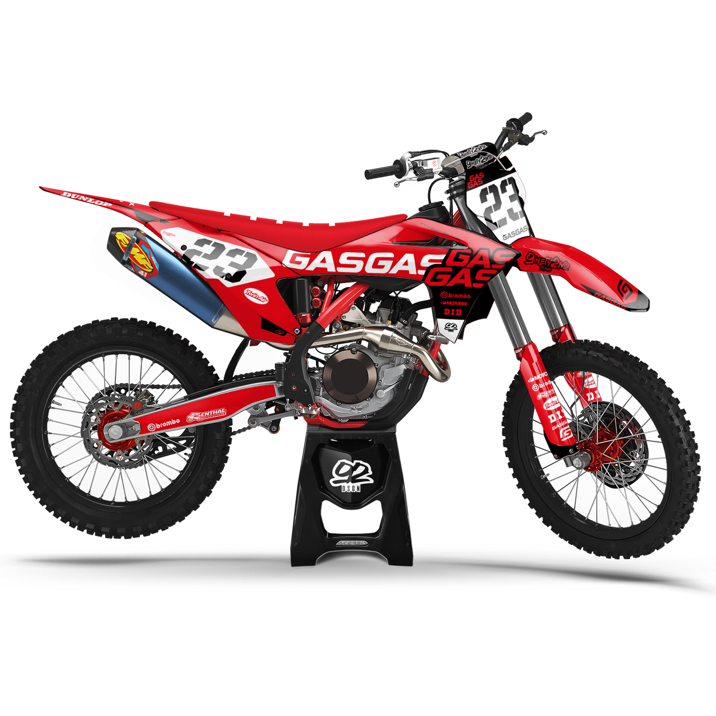 GASGAS IRON WHITE