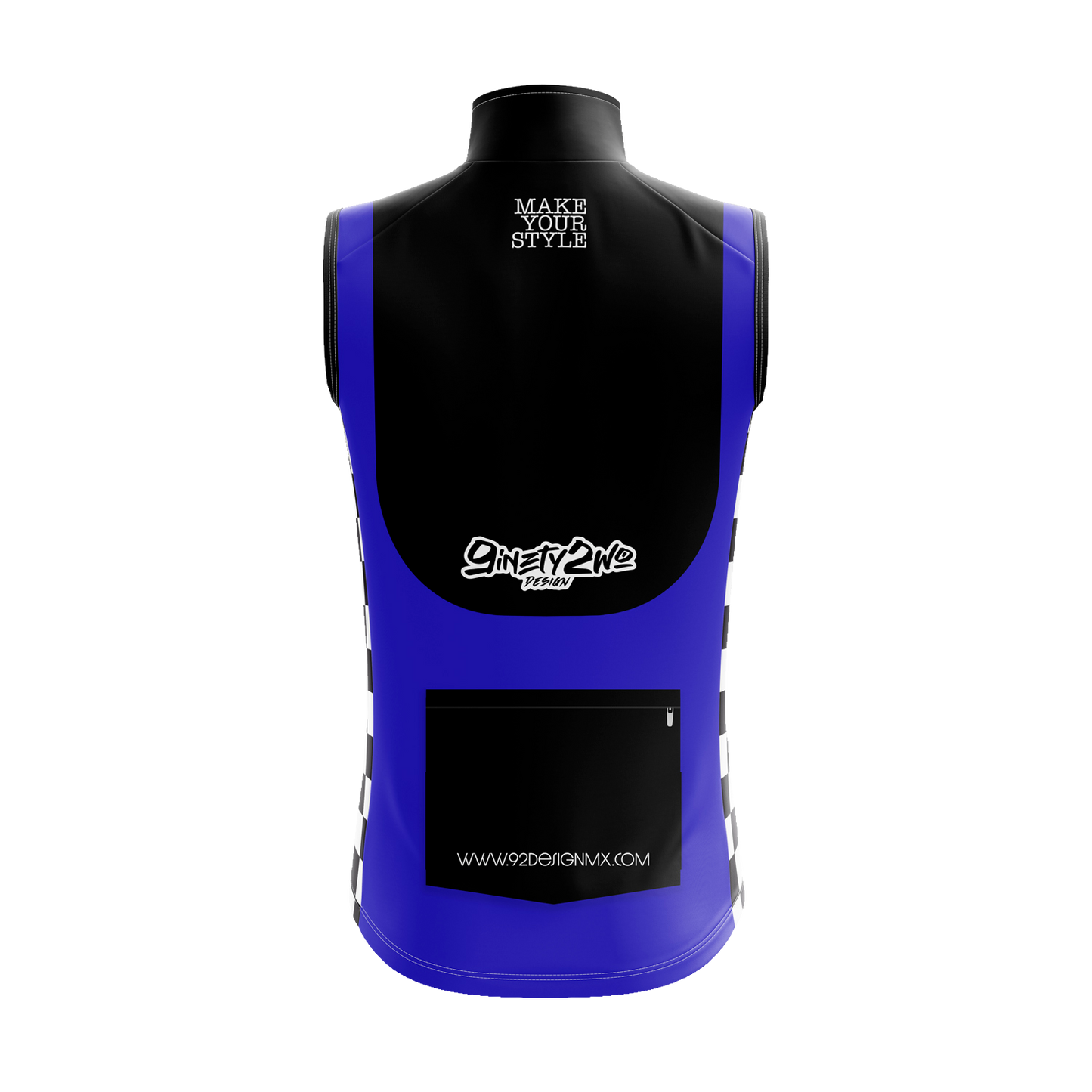 GILET BASIC BLUE