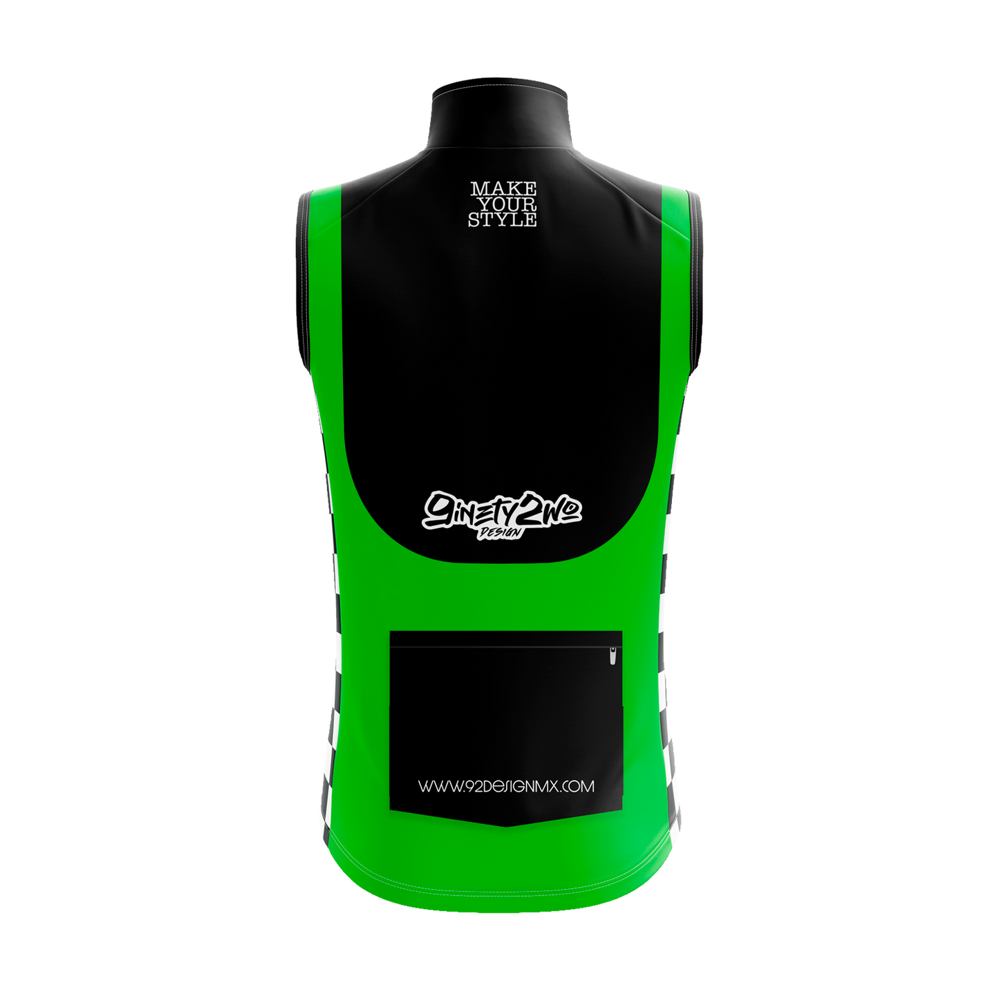 GILET BASIC GREEN