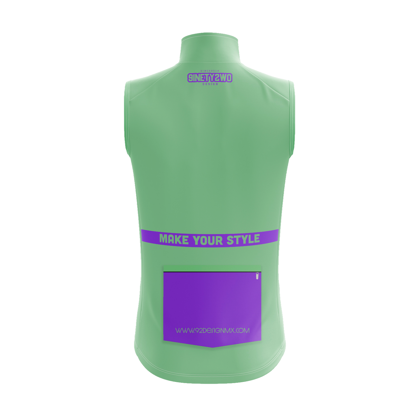 GILET RETRO MINT
