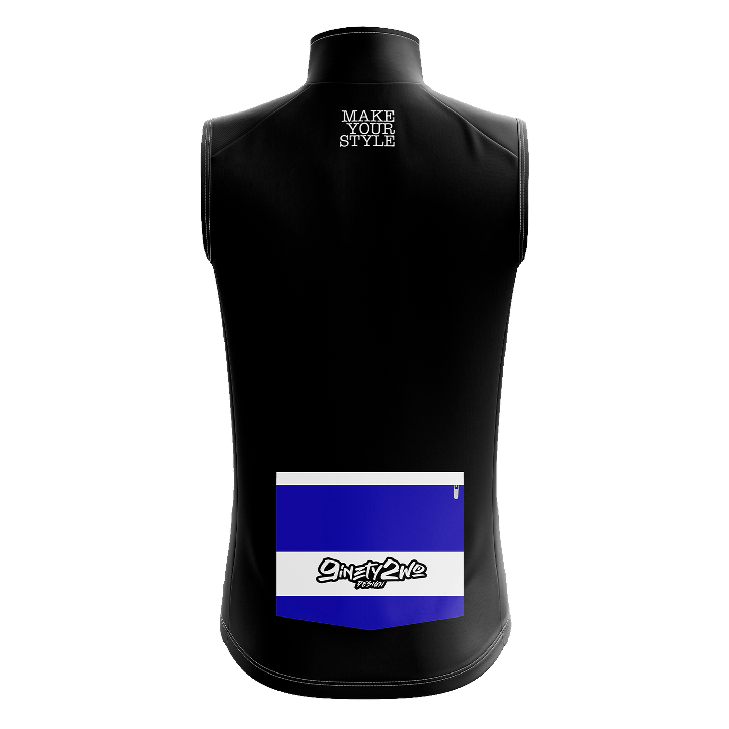 GILET RIDE BLUE