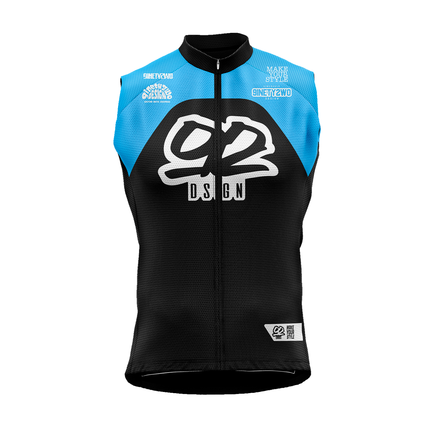 GILET RIDE LIGHT BLUE