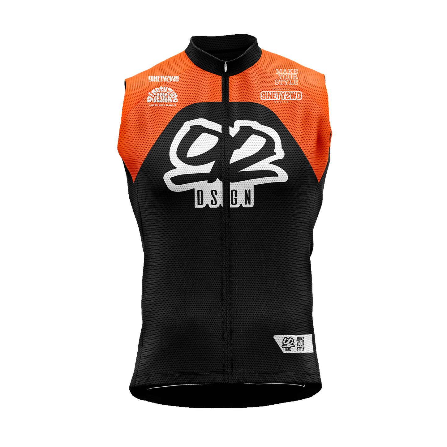 GILET RIDE ORANGE