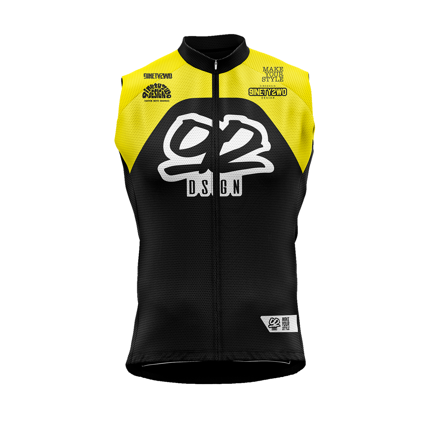 GILET RIDE YELLOW