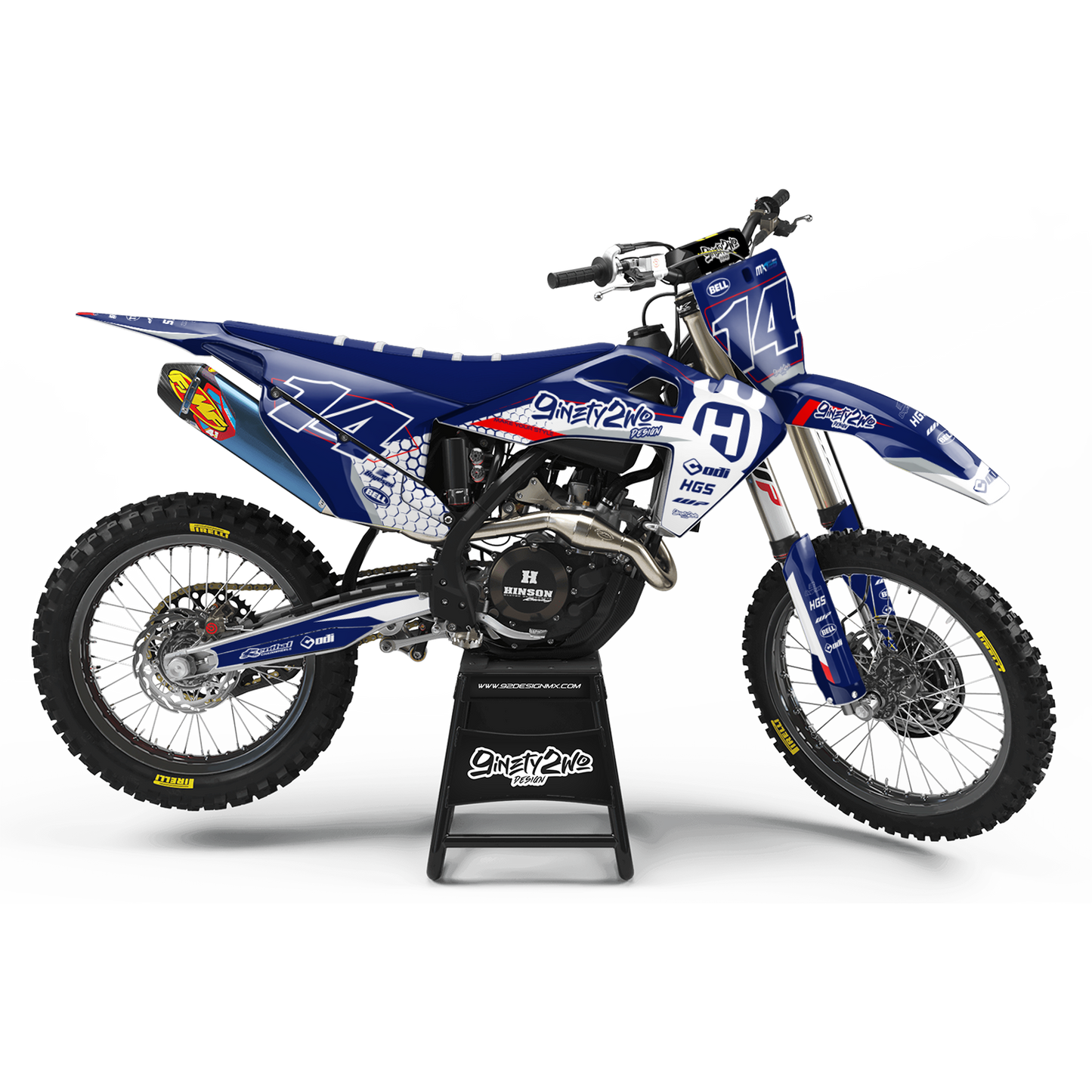HUSQVARNA VIBRANT BLUE