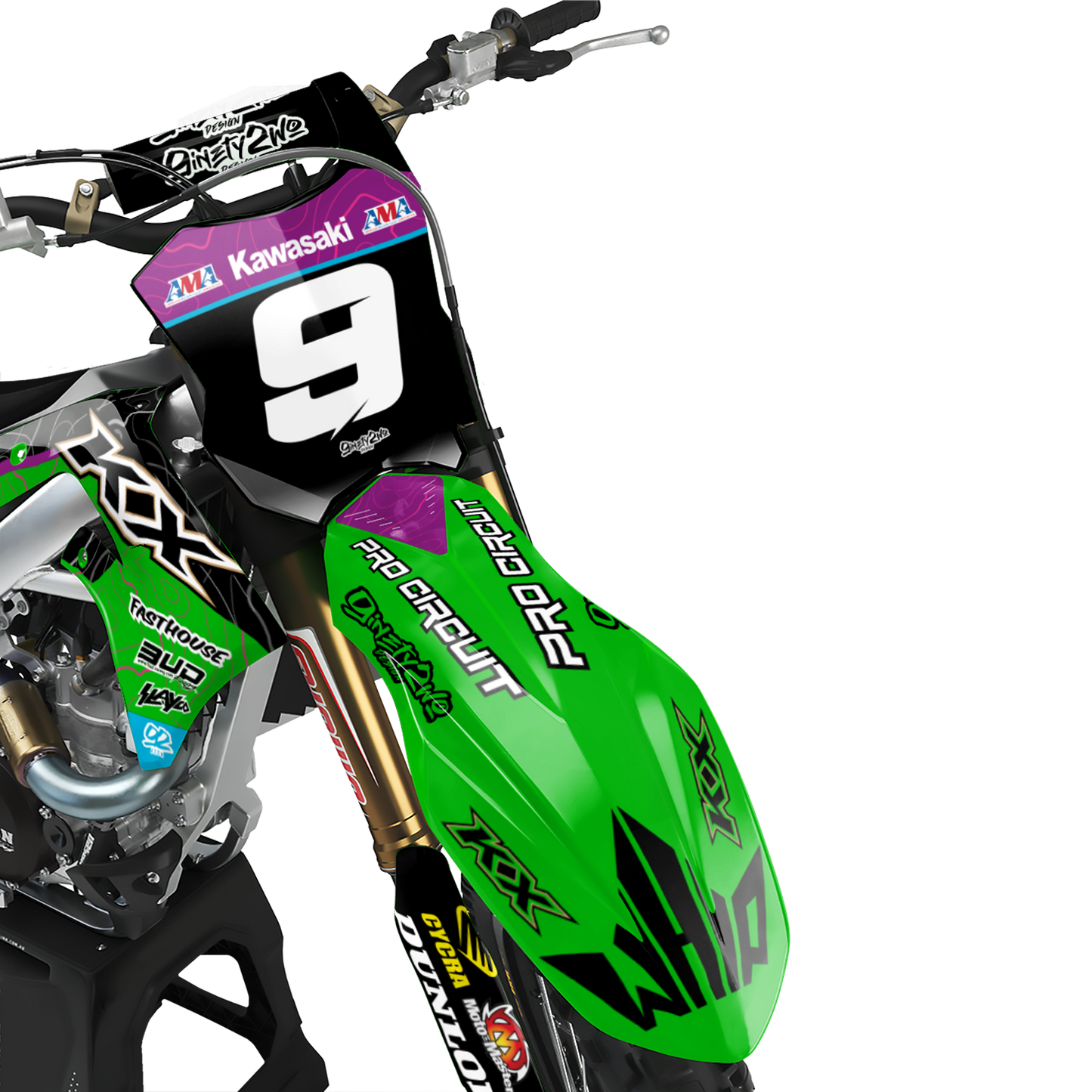 KAWASAKI REBEL GREEN