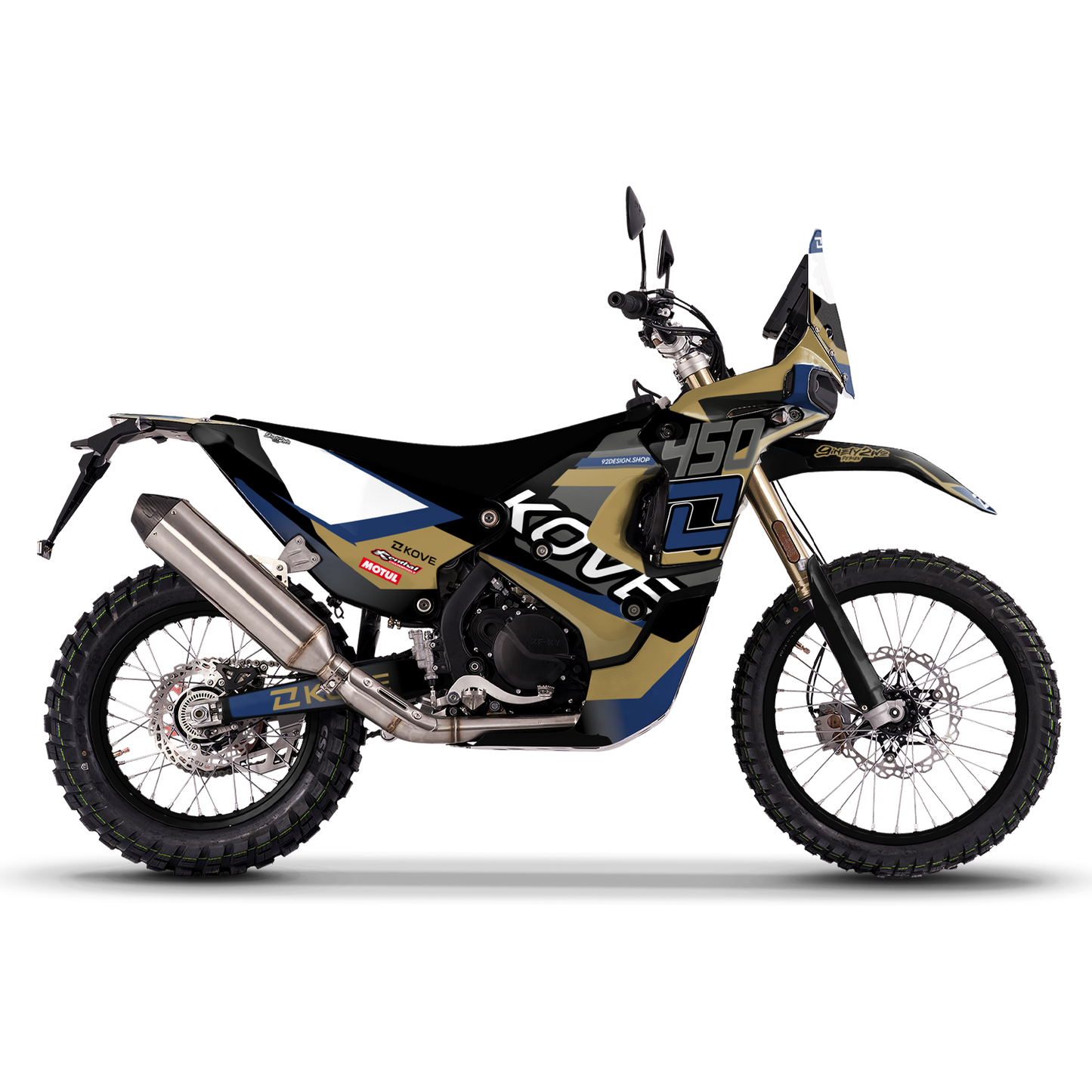 KOVE 450 RALLY OFF BLUE