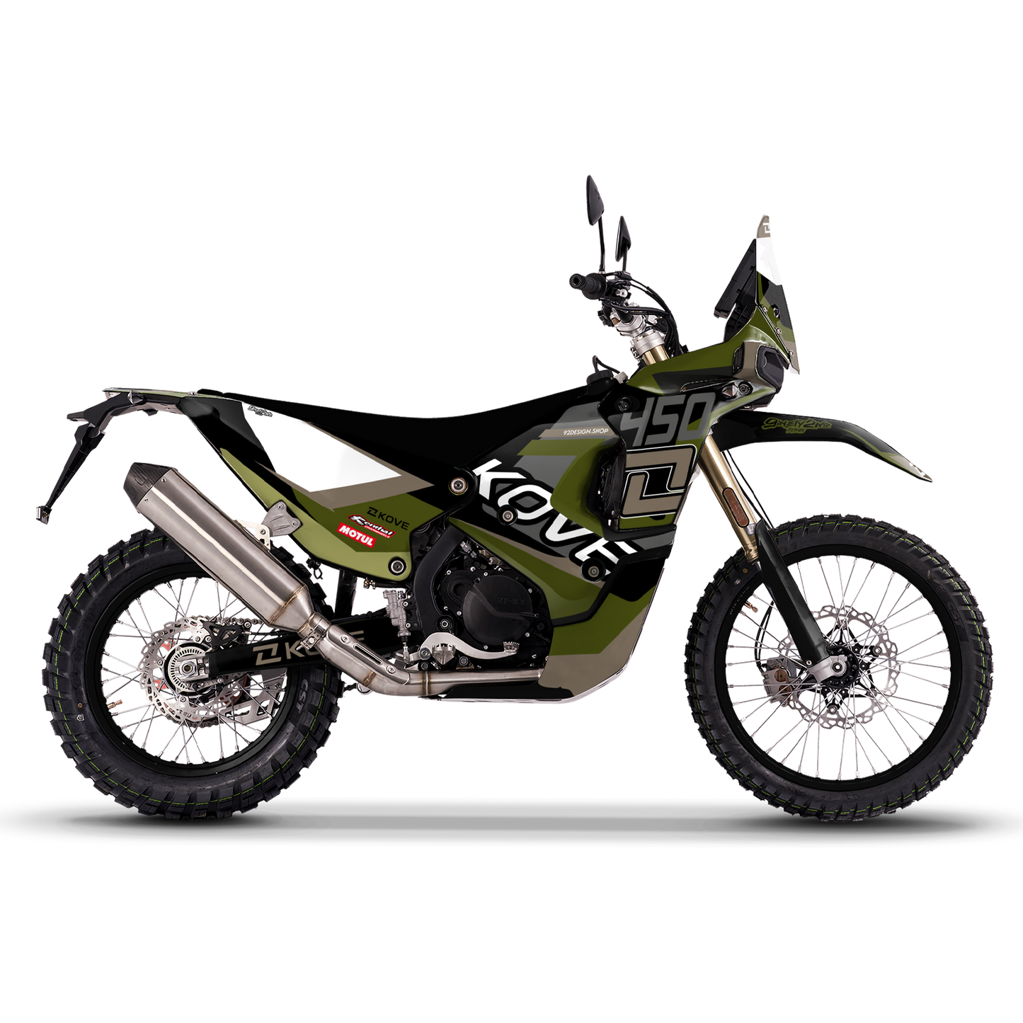 KOVE 450 RALLY OFF GREEN