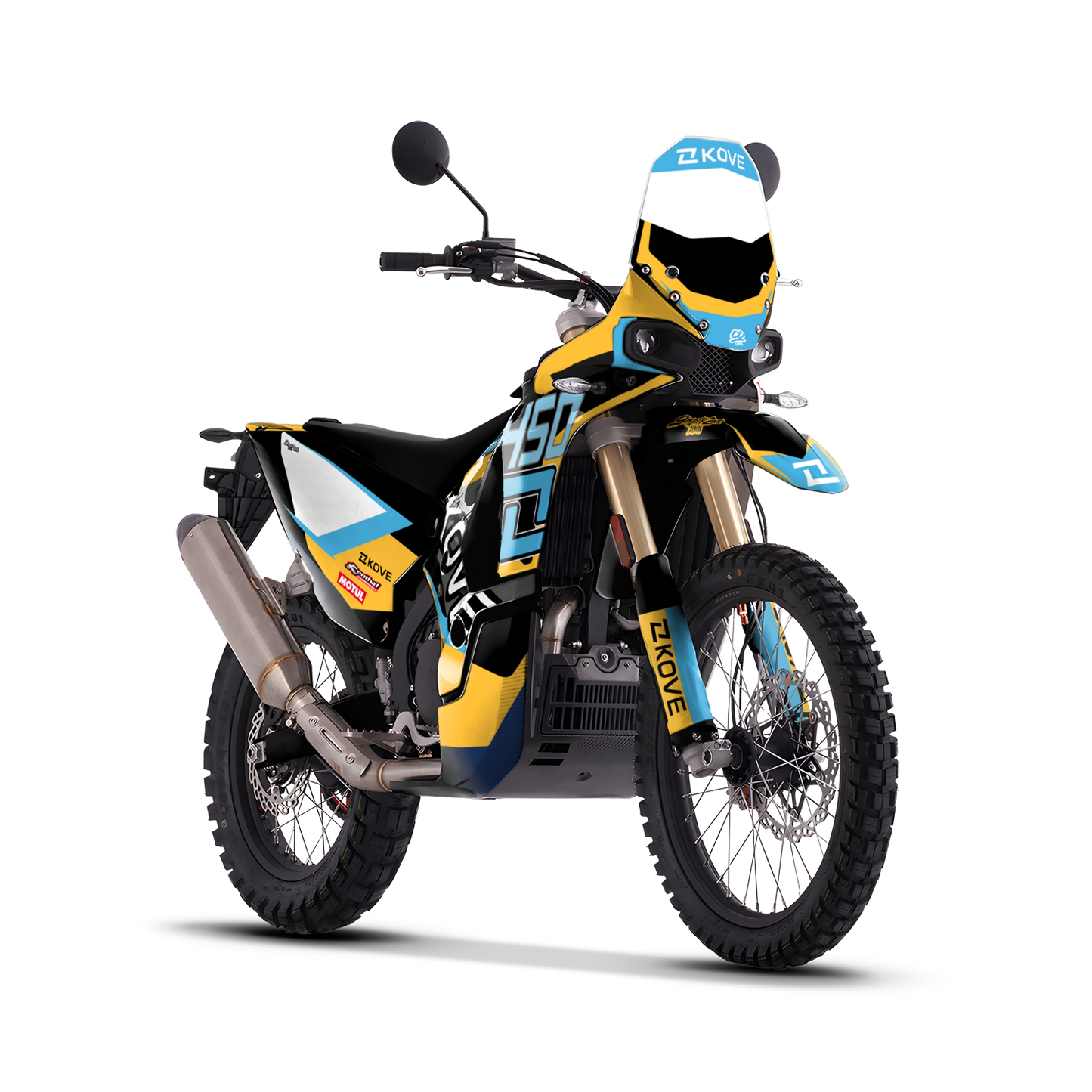 KOVE 450 RALLY OFF LIGHT BLUE
