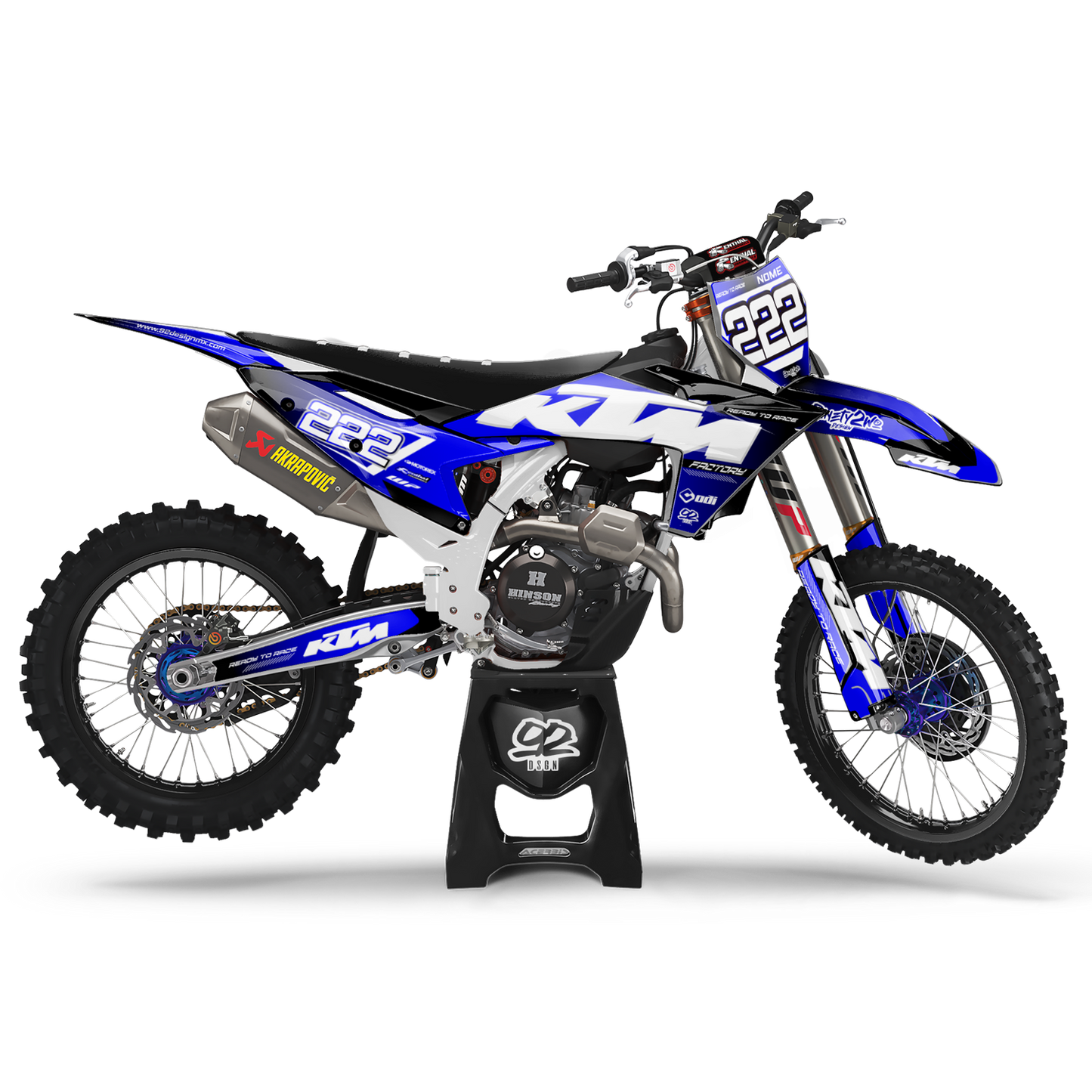 KTM BUP BLUE
