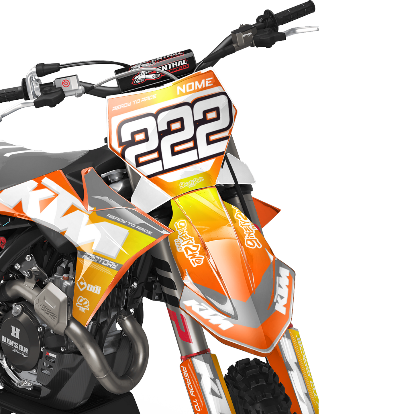 KTM BUP YELLOW