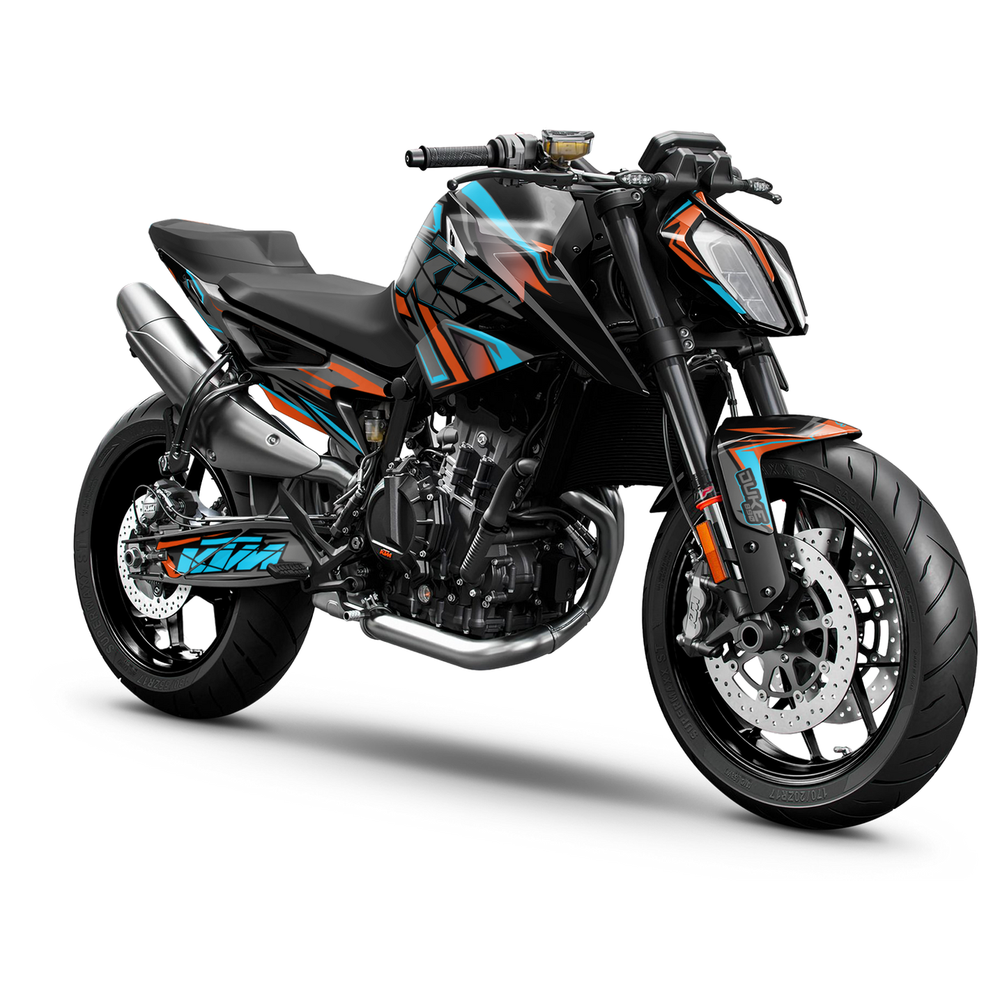 KTM DUKE 790 PULSE WHITE BLUE