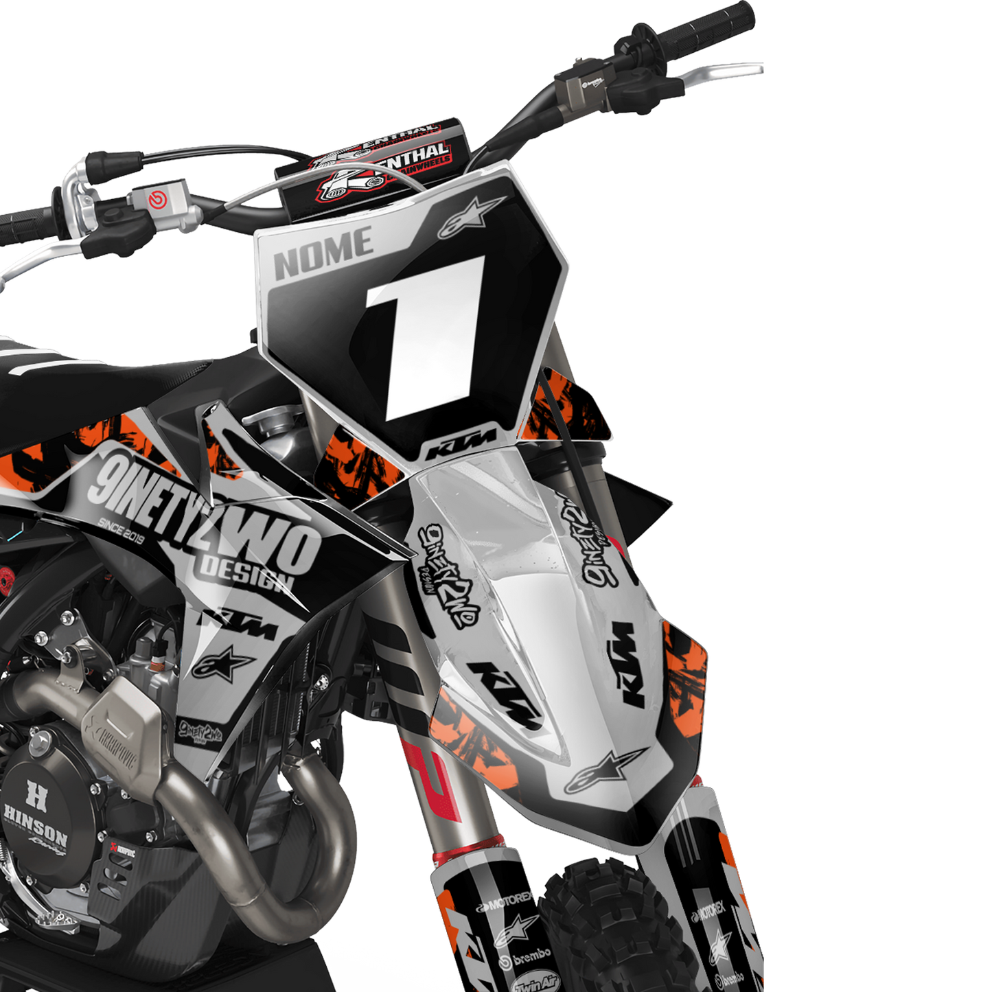 KTM SCRAPE GRAY