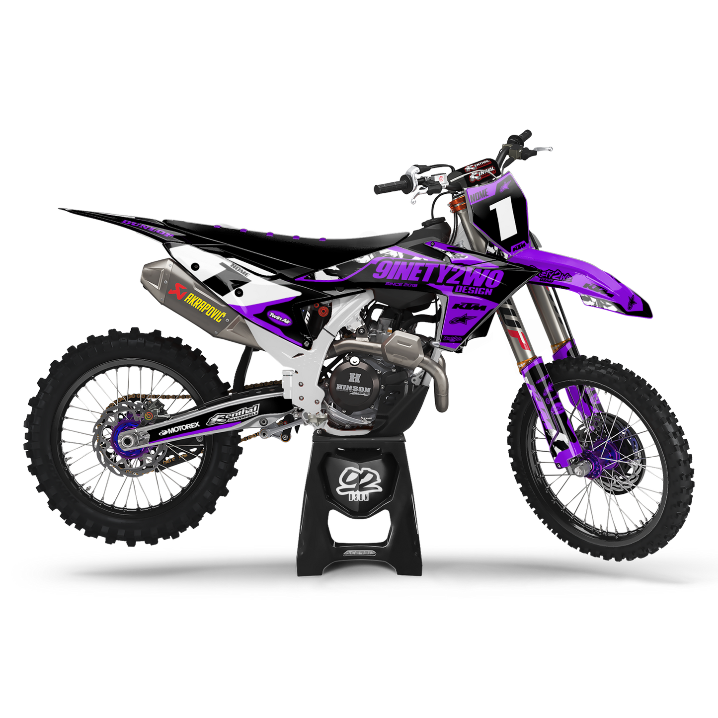 KTM SCRAPE PURPLE