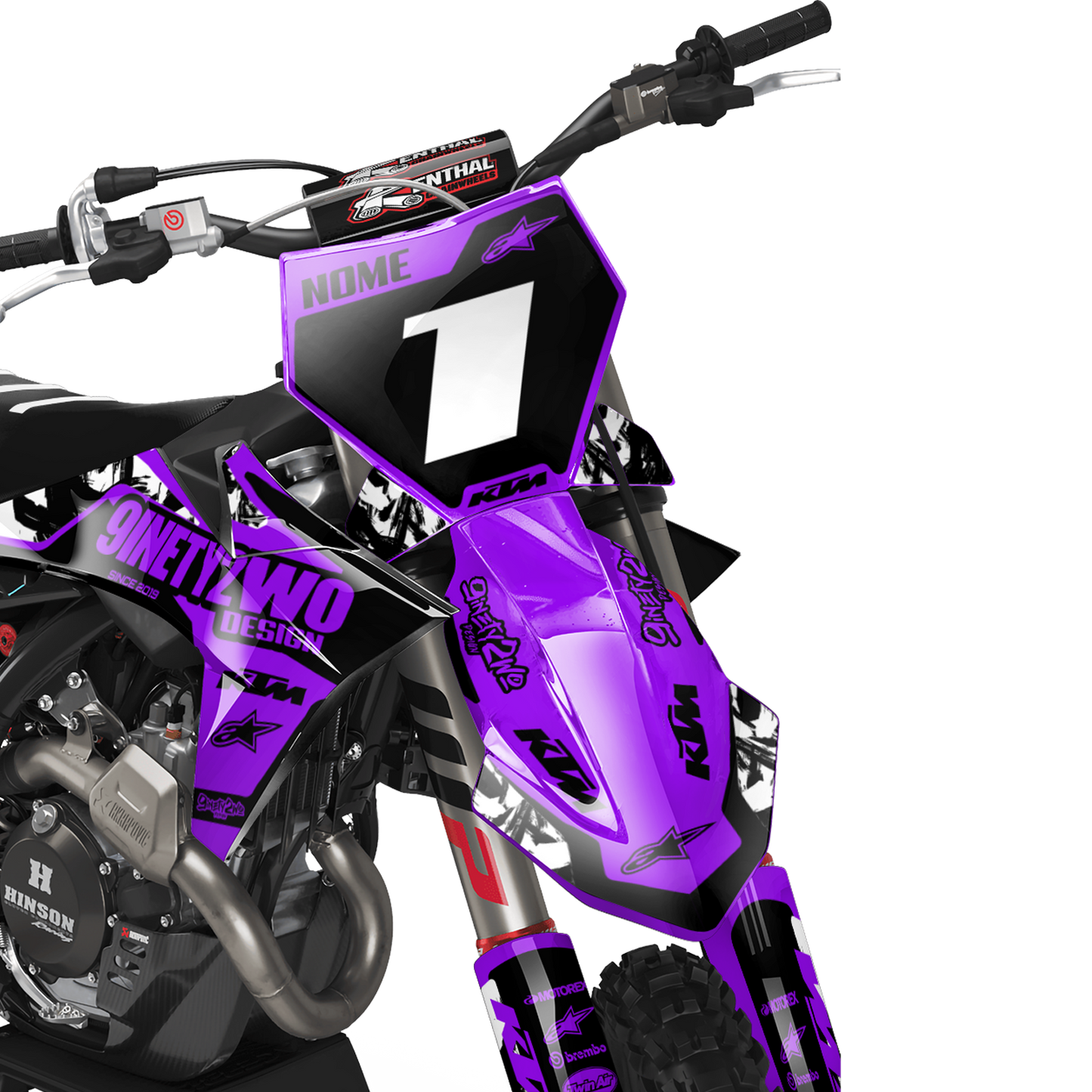 KTM SCRAPE PURPLE