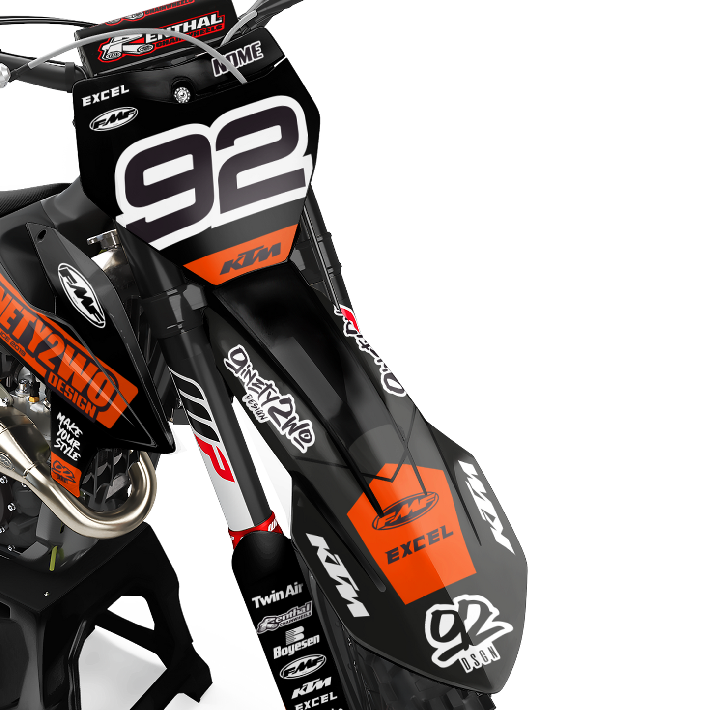 KTM TITAN ORANGE