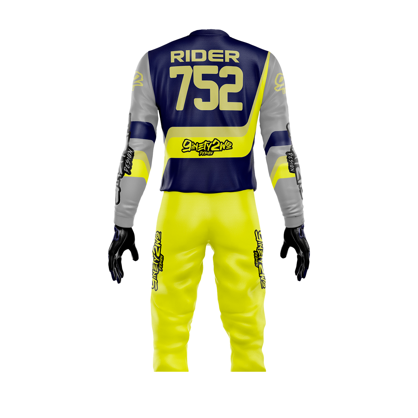 MX BIKER FLUO