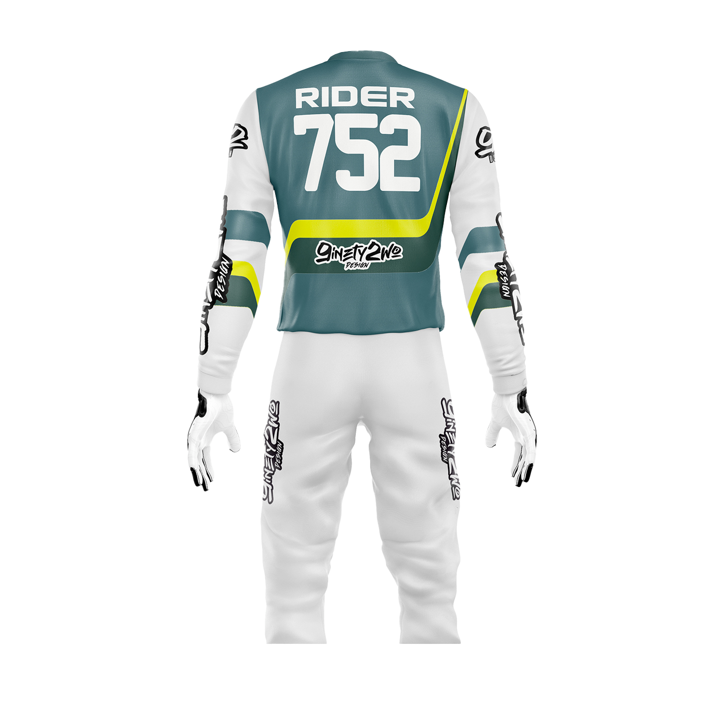 MX BIKER GREEN