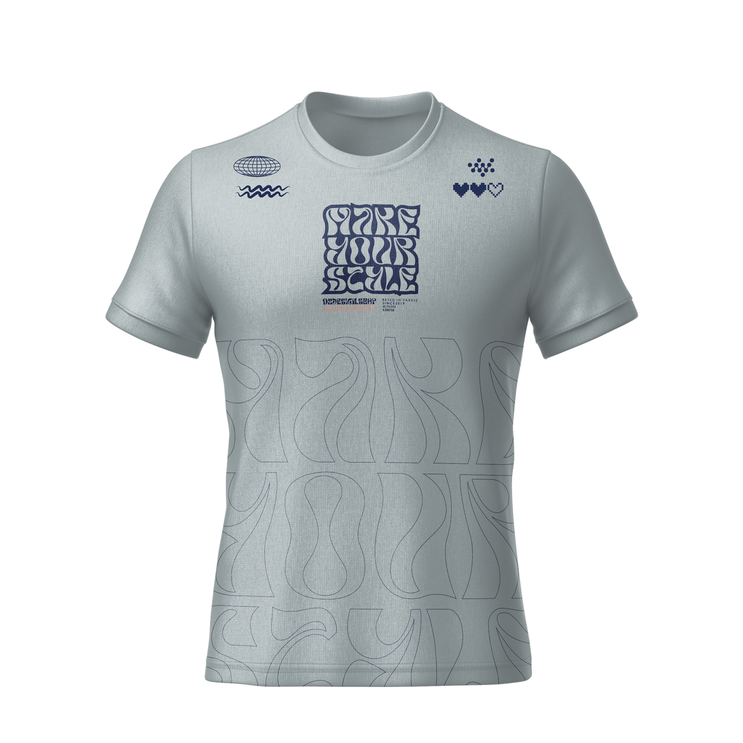 Maglia Line Gray