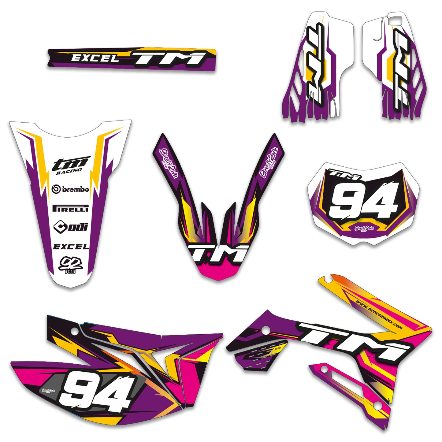 TM RACING PURPLE