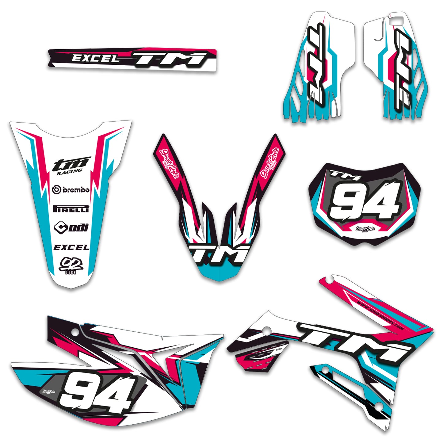 TM RACING RED