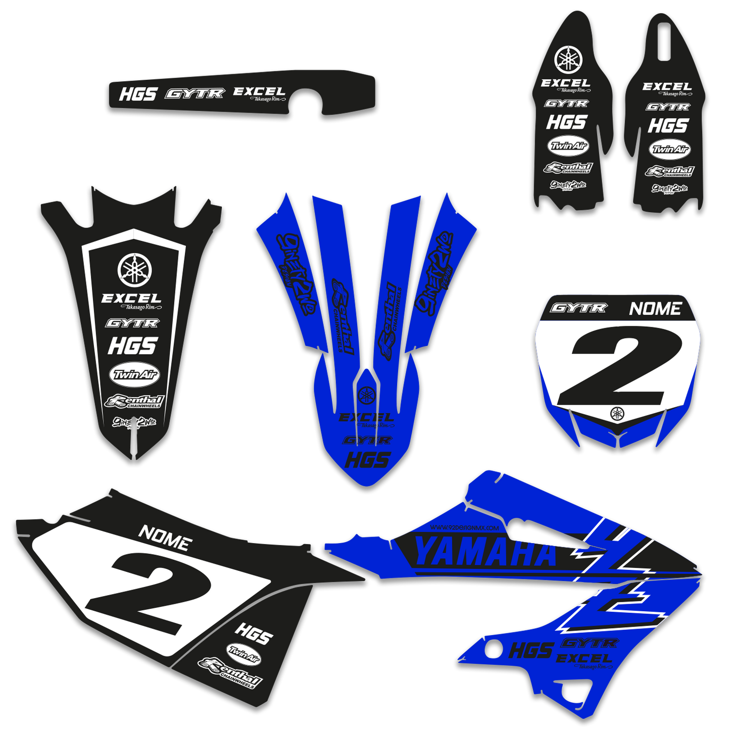 YAMAHA 90'S BLUE