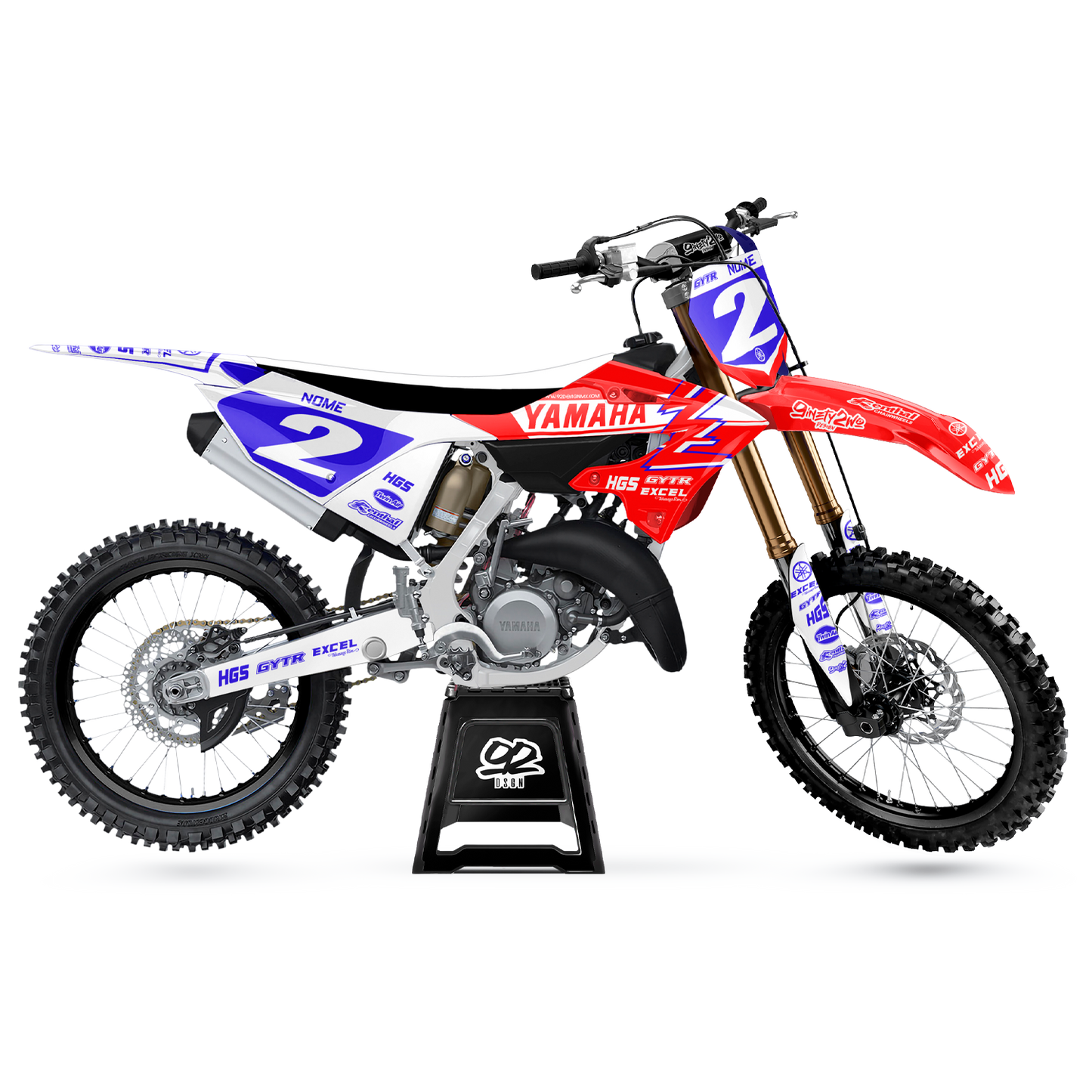 YAMAHA 90'S RED