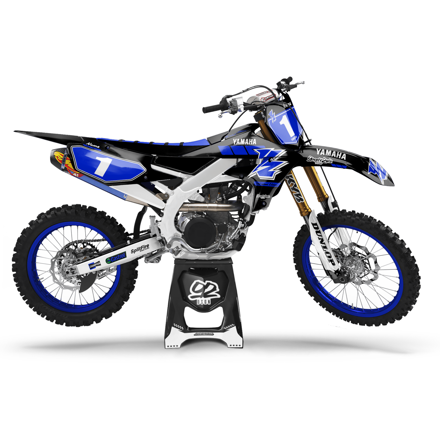 YAMAHA REPLICA BLACK