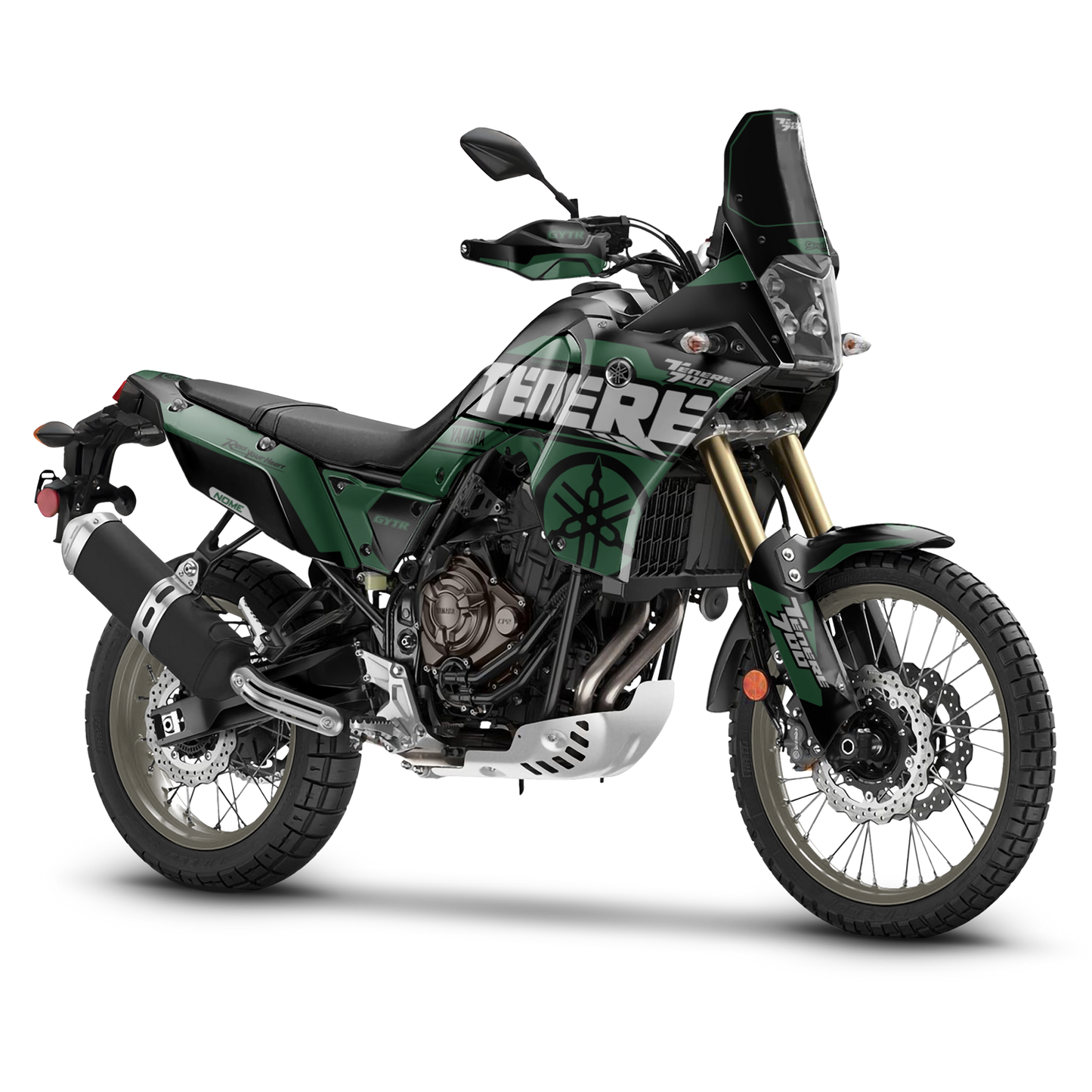 YAMAHA TENERE 700 RUSH DARK GREEN