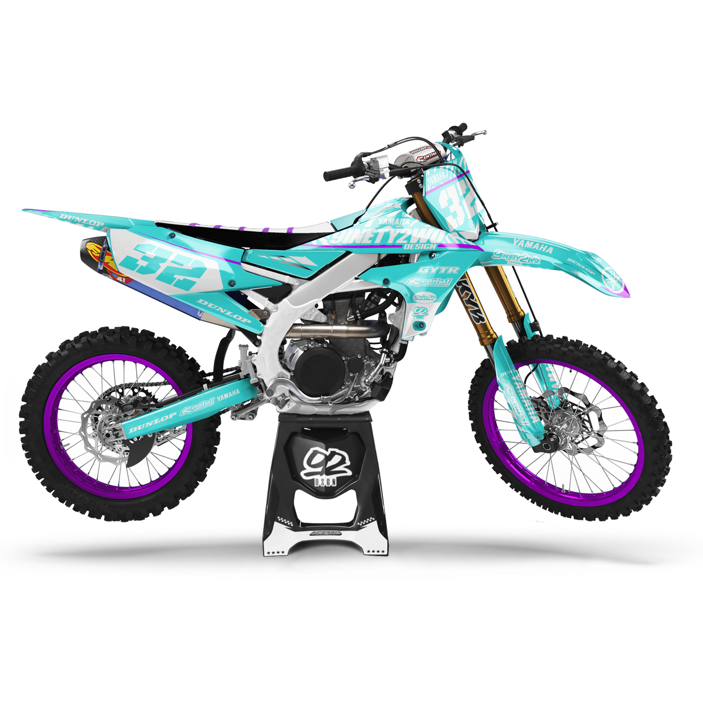 YAMAHA ZEBRA LIGHT BLU