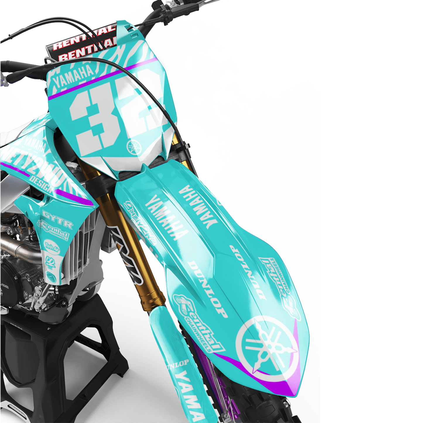 YAMAHA ZEBRA LIGHT BLU