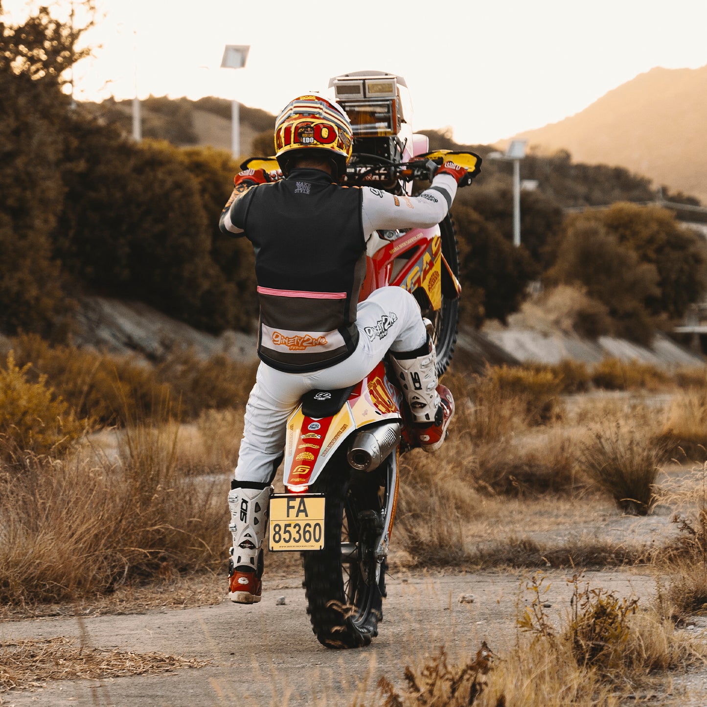 GILET RIDE ORANGE