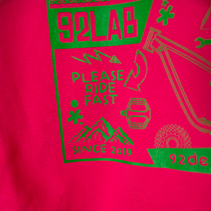 Felpa Bike Lab pink