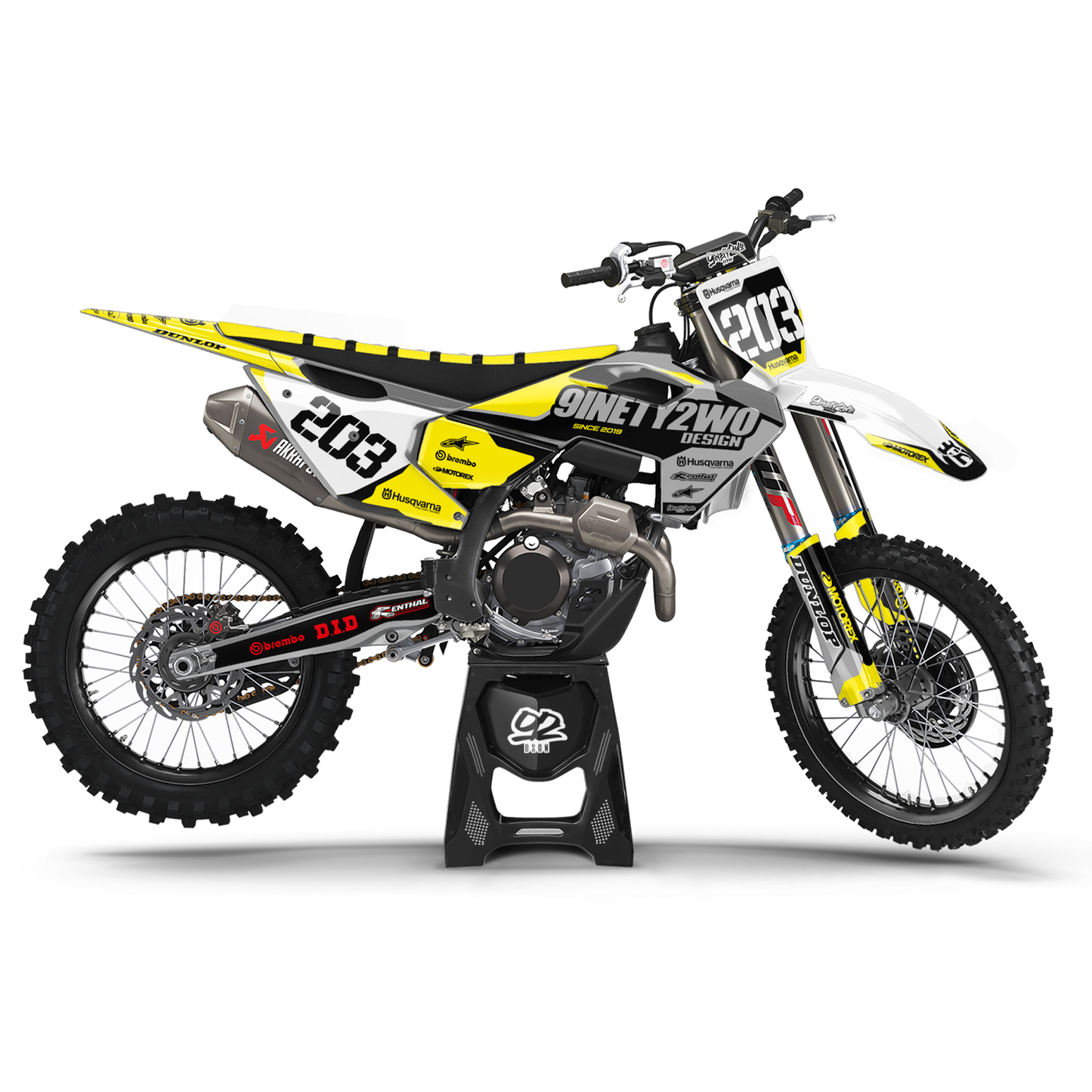 HUSQVARNA FURY YELLOW