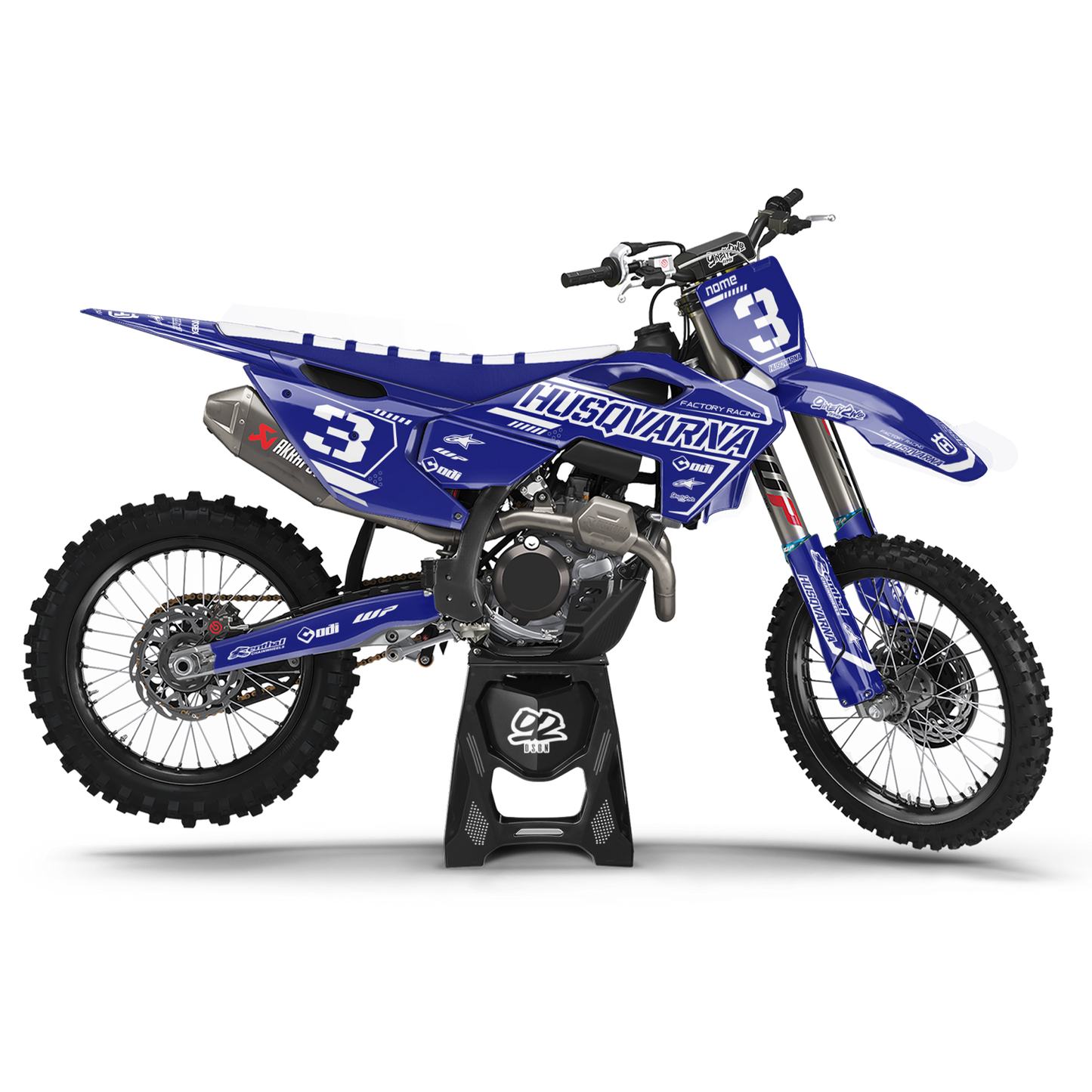 HUSQVARNA SHOCK BLUE