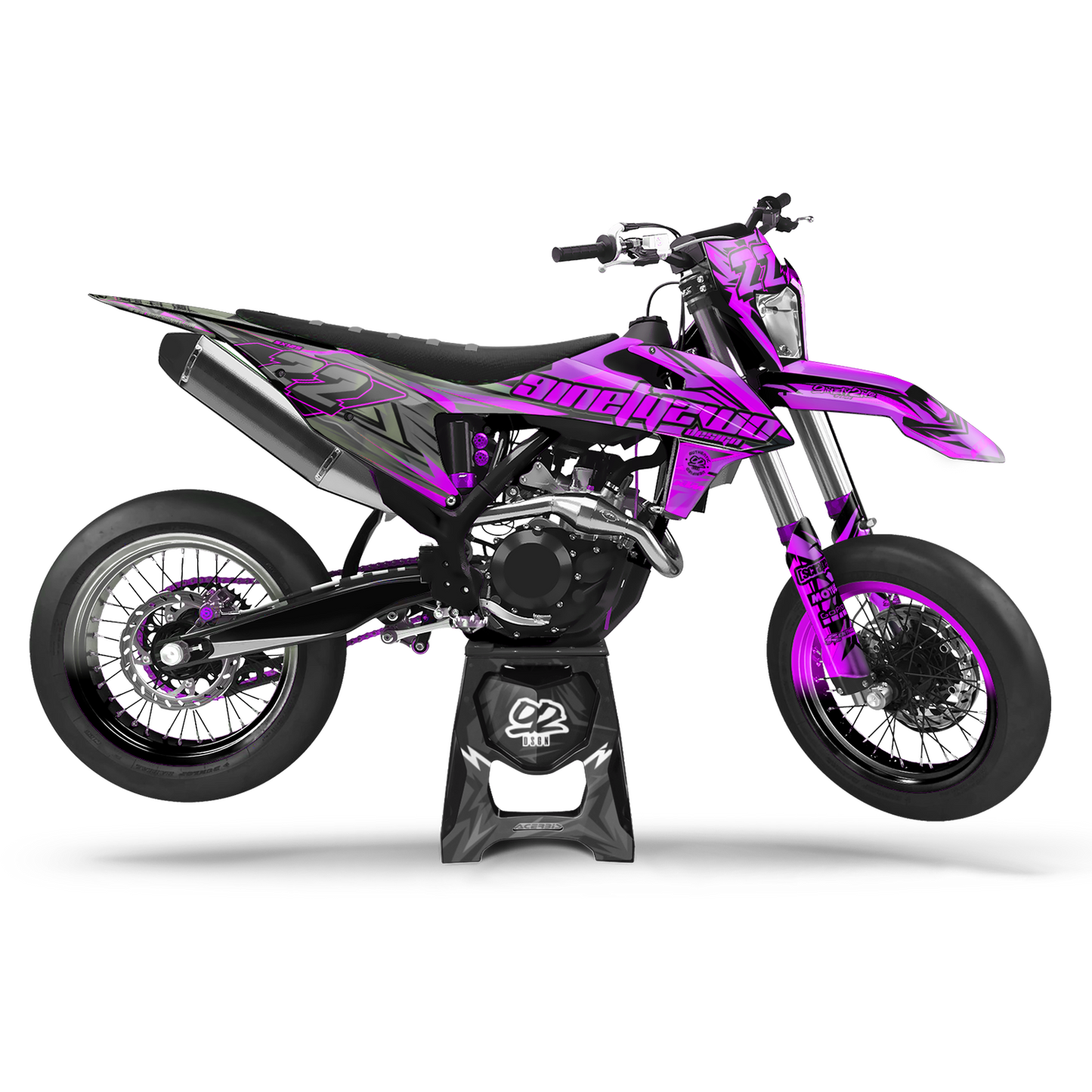 KTM DOUBLE GRAY/PINK