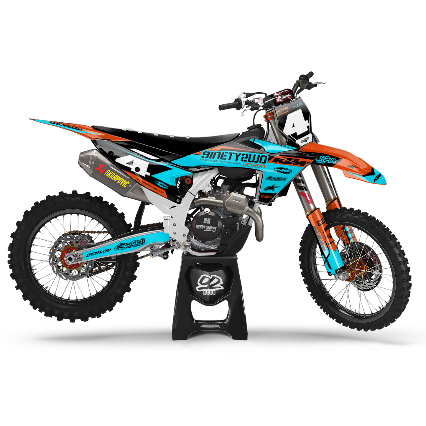 KTM RACE LIGHT BLUE