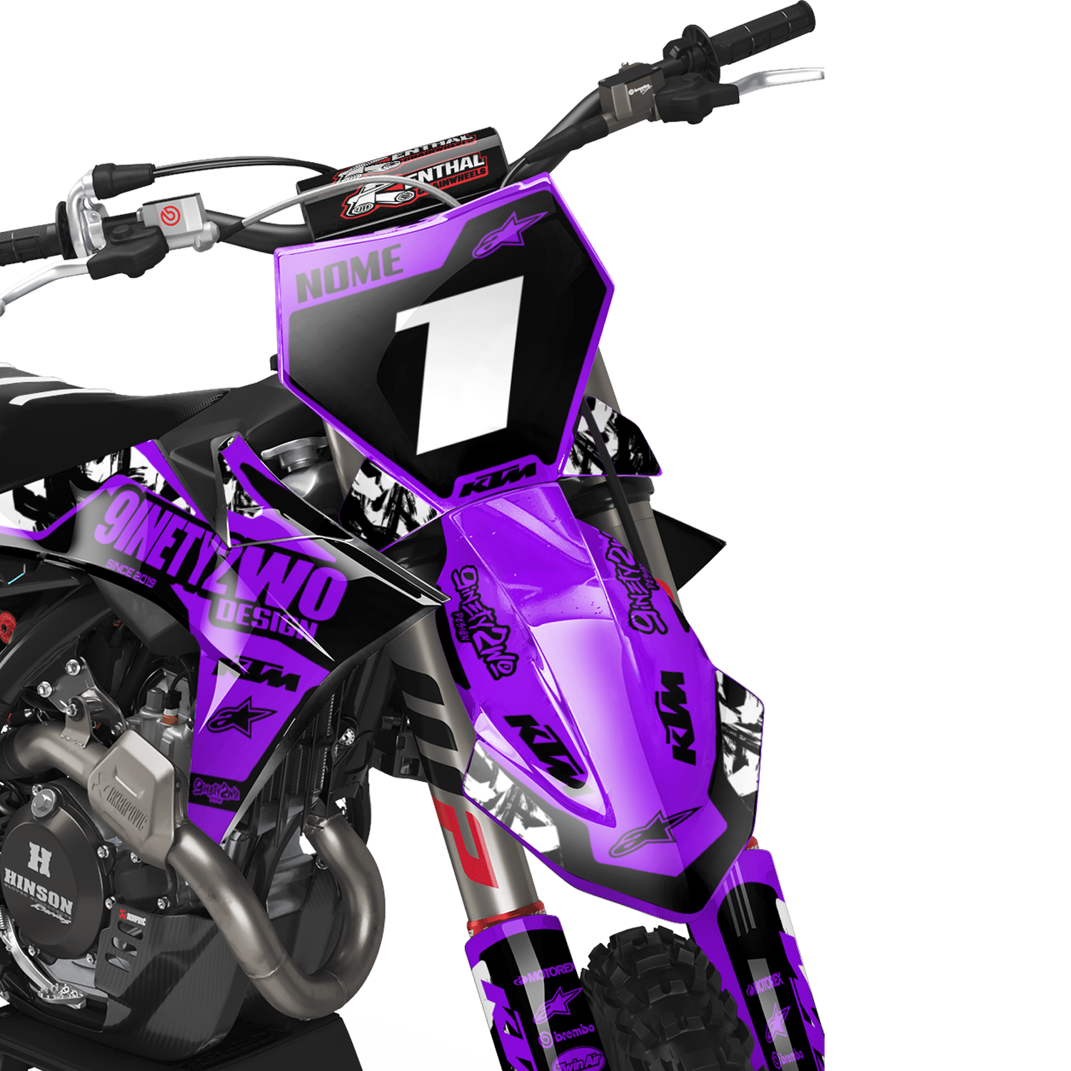 KTM SCRAPE PURPLE – 92design