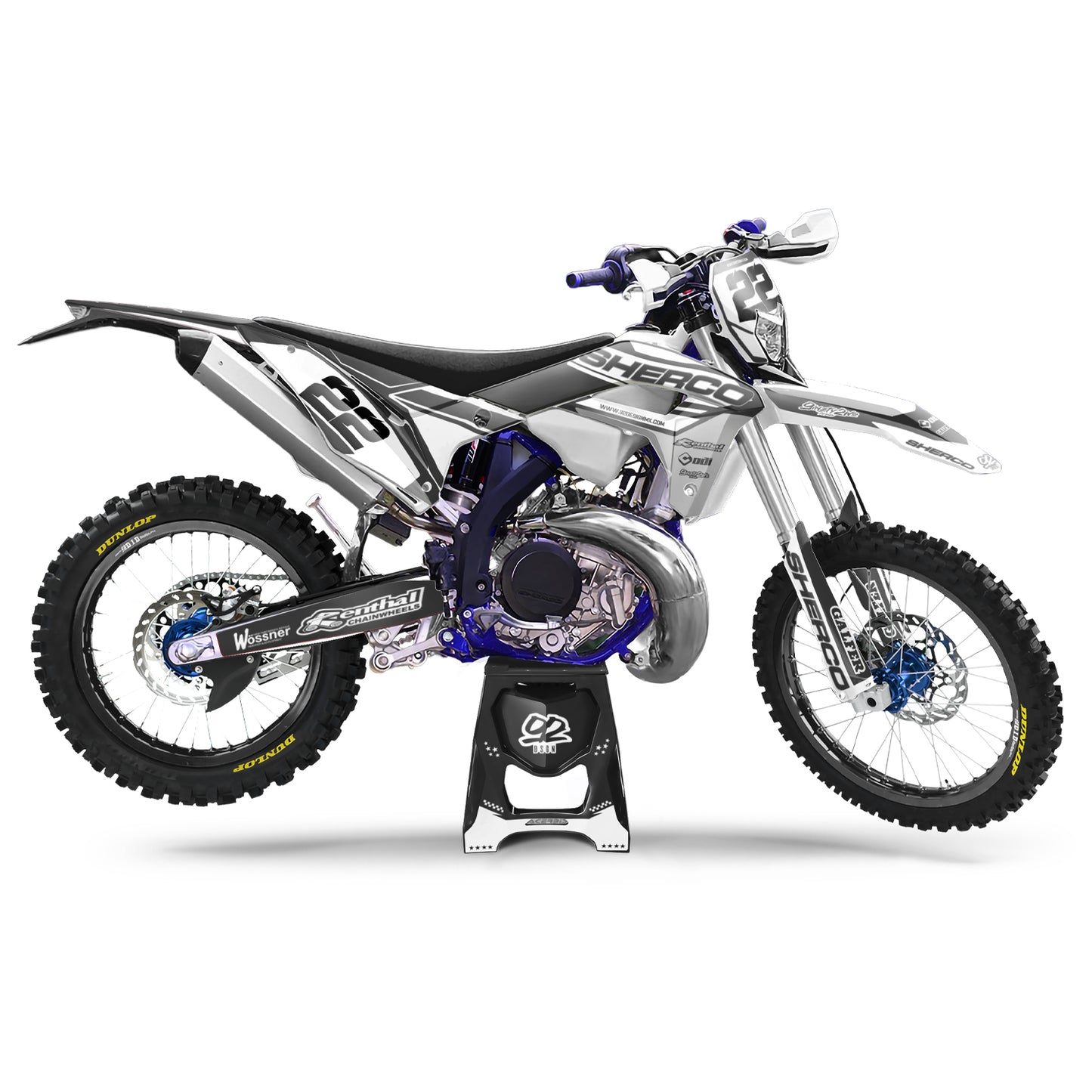 SHERCO ASSAULT WHITE