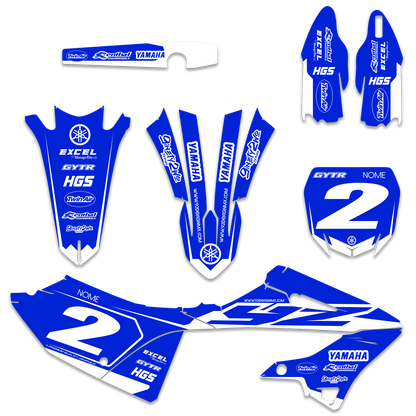 YAMAHA HOLESHOT BLUE