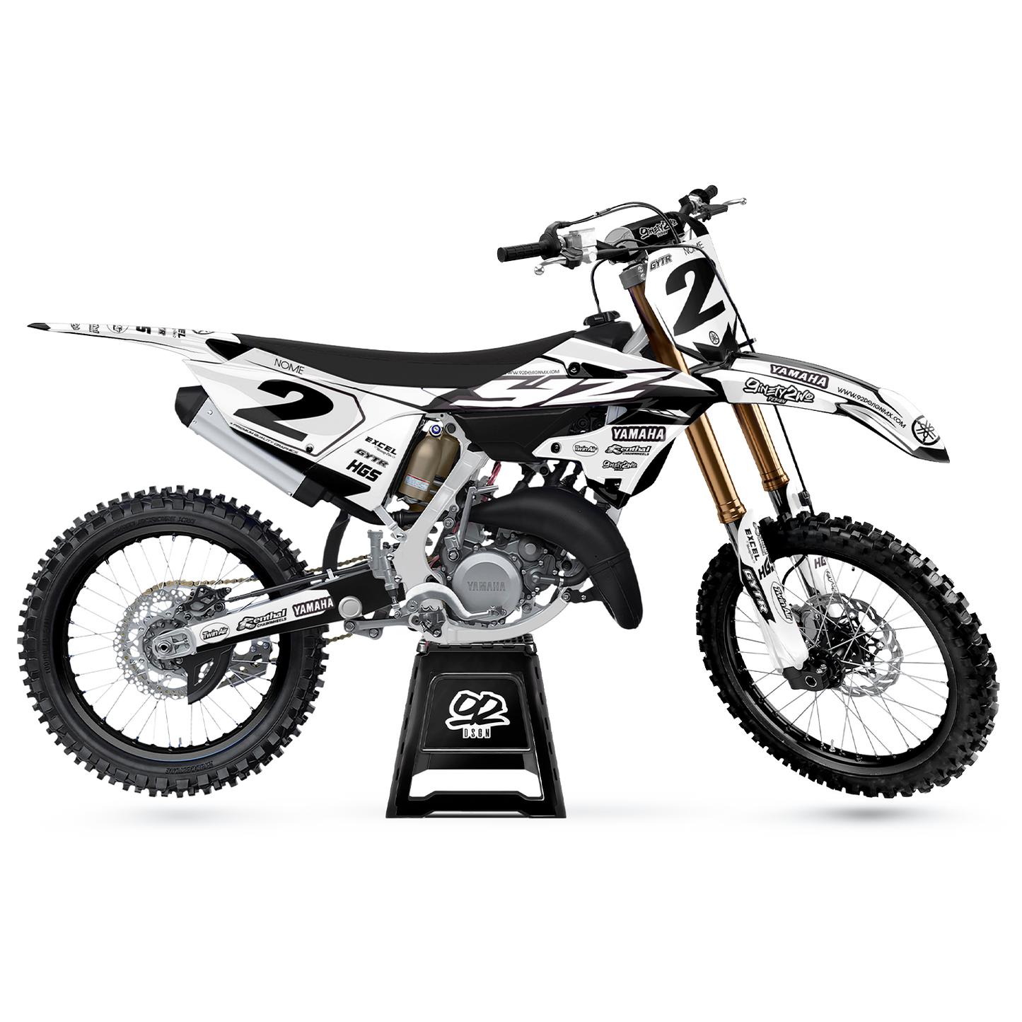 YAMAHA HOLESHOT WHITE