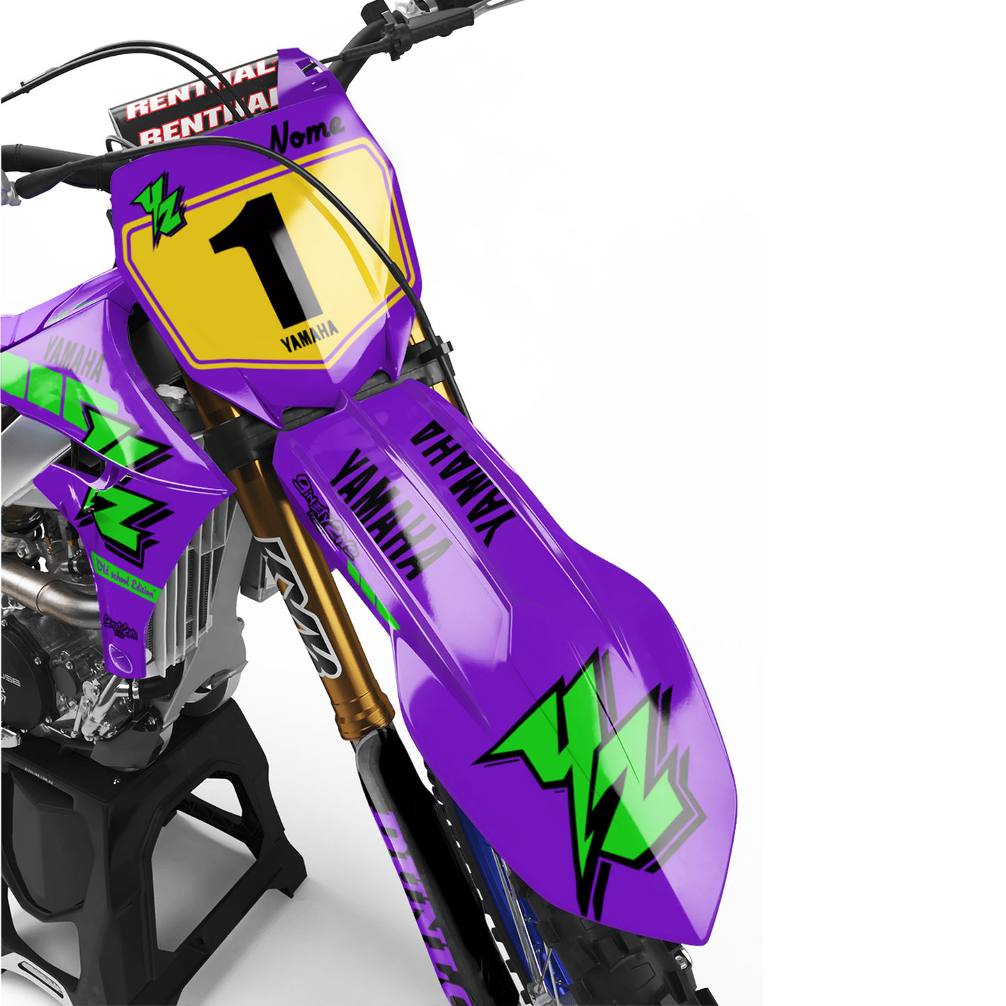 YAMAHA REPLICA PURPLE